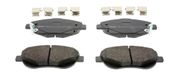 Ferodo FDB4276 Remblok set, schijfrem - (set van 4) | Compatibel met: TOYOTA AVENSIS Kombi, VERSO