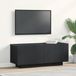 vidaXL TV-kast 100 x 35 x 40 cm zwart eiken bewerkt hout