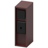 BOLD Pado smart outdoor stopcontact-tuinzuil 3-stopcontact roestkleur