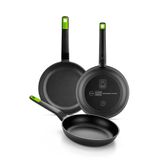 BRA GASTRO A841201 Multifunctionele pan Rond Zwart, Groen