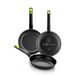 BRA GASTRO A841201 Multifunctionele pan Rond Zwart, Groen