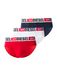 DIESEL Slip 'Andre' navy / lichtgrijs / rood / wit