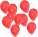 Bellatio Decorations ballonnen - 50x stuks - rood - 27 cm - verjaardag - feestartikelen - versiering