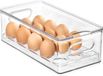 PROCONSEIL FR Transparent recycled plastic covered egg container - 15 eggs capacity