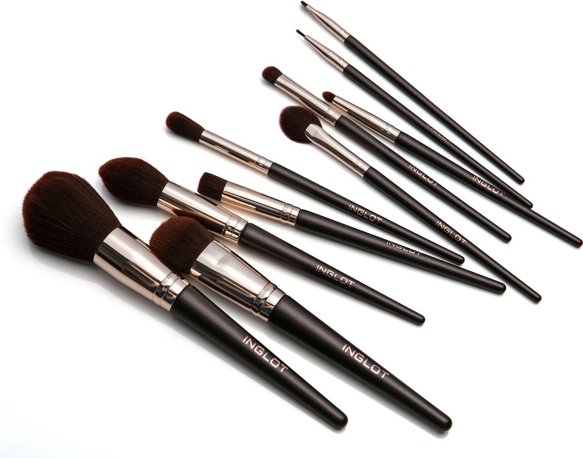 Inglot Make-up Brush Set Chocolate | Make-up kwastenset