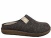 Rohde 6782 72 Pantoffel Open Hiel Bruin Vilt Heren - Bruin - 45