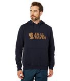 Fjällräven Logo Hoodie M Heren Outdoortrui - Maat M