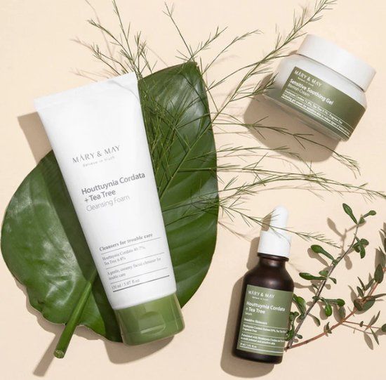 Mary & May Houttuynia Cordata + Tea Tree Cleansing Foam 150ml