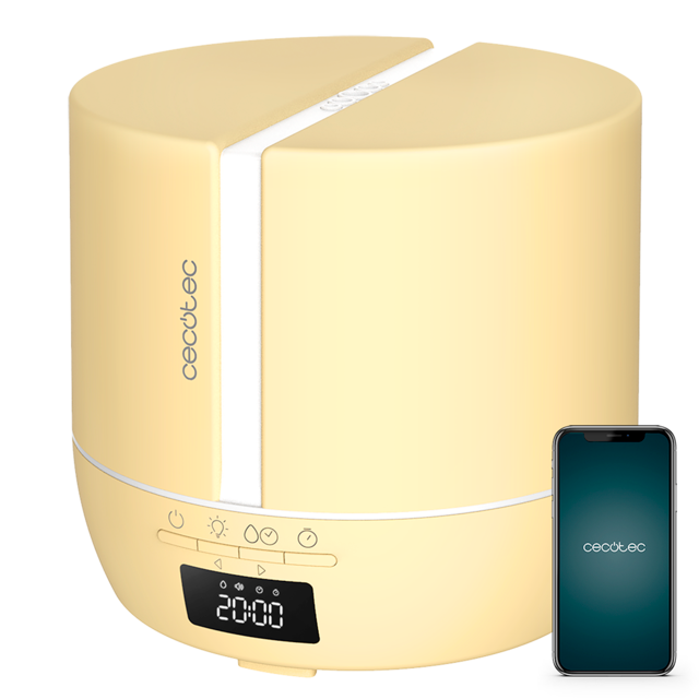 Cecotec 05643 Geurverspreider - wit, beige - kunststof - met timer