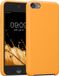 kwmobile hoes geschikt voor Apple iPod Touch 6G / 7G (6de en 7de generatie) - Beschermhoes voor mediaspeler - Backcover in fruitig oranje