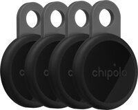 Chipolo LOOP Bluetooth Tracker & KeyFinder - Charcoal - 4 Pack