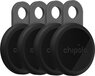 Chipolo LOOP Bluetooth Tracker & KeyFinder - Charcoal - 4 Pack