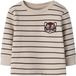 Name it Gestreepte sweater van biologisch katoen met lange mouwen en ronde hals - Peyote1