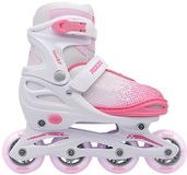 Jokey Roces Jokey X Girl Verstelbare Inline Skates - Wit/Roze - Maat 38-41