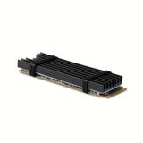 AXAGON CLR-M2L6 M.2 2280 Système de refroidissement Aluminium Noir