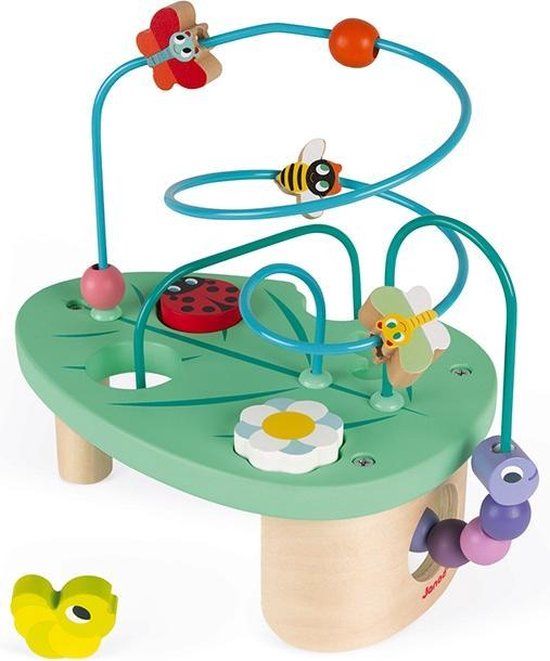 Janod Looping - Rups & Co - Houten Activity Paneel - Multi