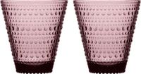 Iitala Iittala Glazen Kastehelmi - Calluna - 300 ml - 2 stuks