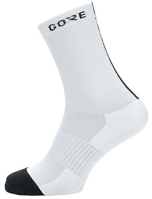 Gore Wear Thermo Middelhoge Sokken, white/black