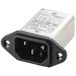 TRU COMPONENTS TC-10101440 Netfilter Met IEC-connector 250 V/AC 10 A 0.3 mH