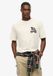 Superdry Oversized Record Label T-shirt Heren L Crème