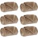 Camel Couvertures À Jeter 6 Pcs 240 X 270 Cm Toison