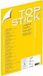 TOP STICK CD/DVD-etiketten, diameter: 117 mm, wit