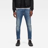 G-Star Raw 3301 Slim Jeans Heren Blue Vintage Medium Aged 8968-2965