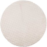 vidaXL Rond Vloerkleed SIROLO Beige Polyester 160 cm