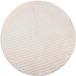 vidaXL Rond Vloerkleed SIROLO Beige Polyester 160 cm