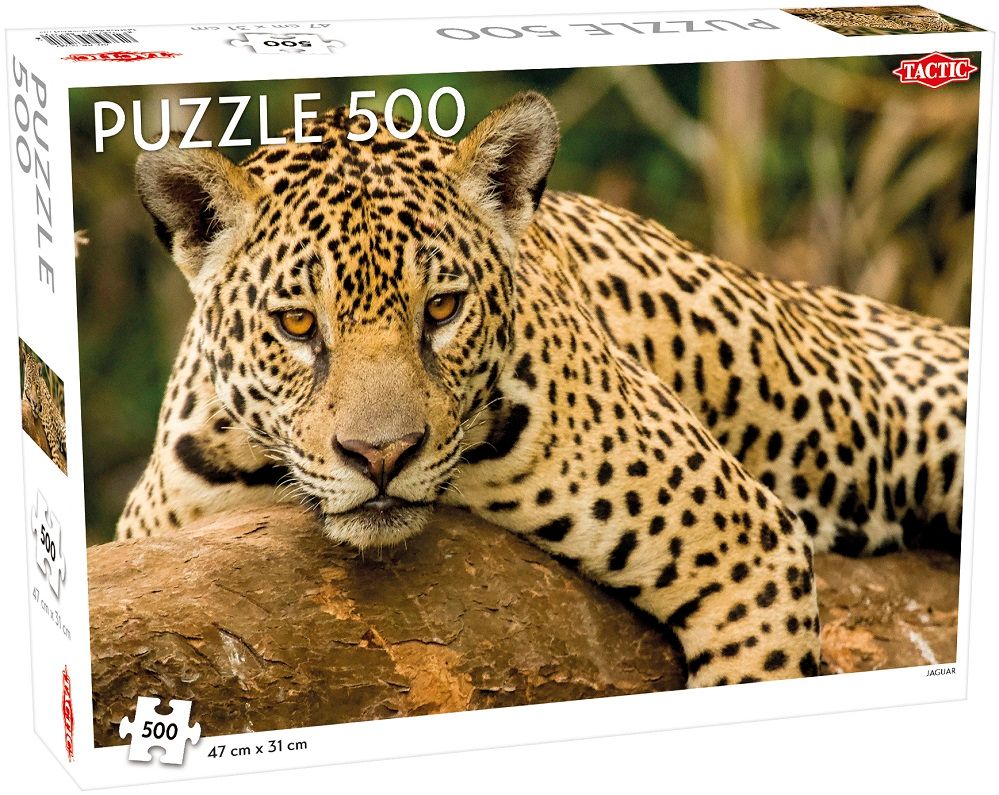 Tactic Jaguar - Puzzel - 500 stukjes - Unisex