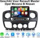 Junsun Android 15 Autoradio Geschikt voor Renault Master / Opel Movano B / Nissan NV400