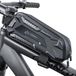 Ultraondersteunende KEEPIFY Top Tube tas, 100% waterdicht, robuuste ritssluiting, ideaal voor graveerfietsen, racefietsen, mountainbikes en e-bikes