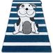 Rugsx Tapis PETIT PUPPY HOND HONDJE bleu 200x290 cm