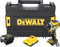 DeWalt DCF 860 D1T clé à chocs sans fil 18 V 282 Nm 1/4" sans balai + 1x batterie 2,0 Ah + chargeur + TSTAK