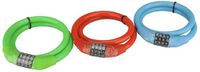 Fischer MTS MarkenTechnikService Kabelslot voor fiets, 650 mm, Groen/Blauw/Rood