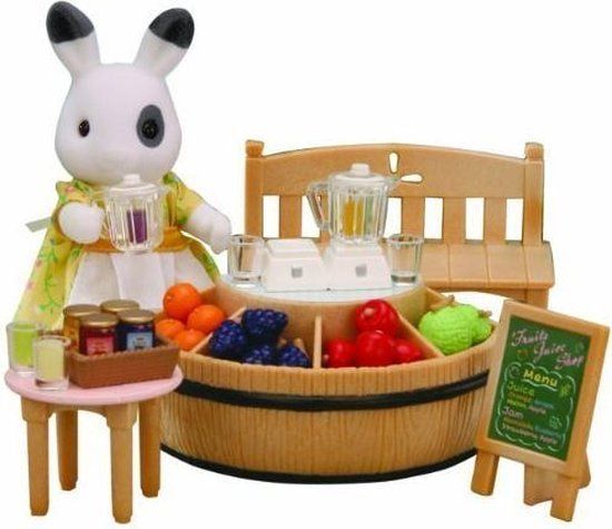 Sylvanian Families Juice bar and Figure 2792