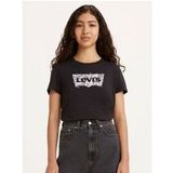 Levis T-shirt Levis 17369-35520 THE PERFECT TEE-SERIF CHEST ROSE ANTHRACITE
