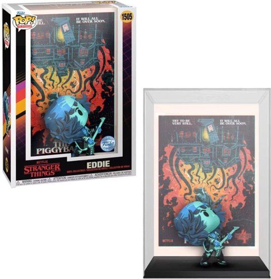Funko Pop! Comic Cover: Stranger Things - Eddie Exclusive