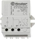 Finder 15.51.8.230.0404 Dimmer (inbouw) Grijs (transparant)