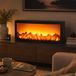LED sfeerhaard - lantaarn - zwart - 58 x 15 x 25 cm - colour changing - afstandsbediening