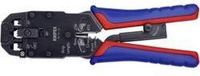 Knipex 97 51 12 D1 Krimptang Modulaire stekkers (western) RJ10, RJ11, RJ12, RJ45