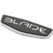 Givi Blade logo chroom voor B37/47, zwart, maat 40
