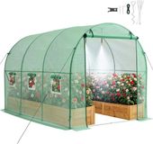 Latios serre - Tunnelserre 2,93 x 1,97 x 1,94 m - Stalen Frame - PE Folie - Groen