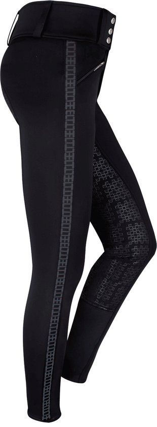 Waldhausen Elisa Midseason High Waist Breeches 176 - Black - Unisex - Size 176