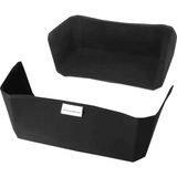 SW-Motech Adventure/TRAX Top Case Gevoerde Binnenkant Topkoffer Zwart