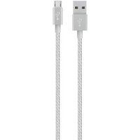 BELKIN MICRO USB CABLE 1.2M SILVER F2CU021BT04-SLV