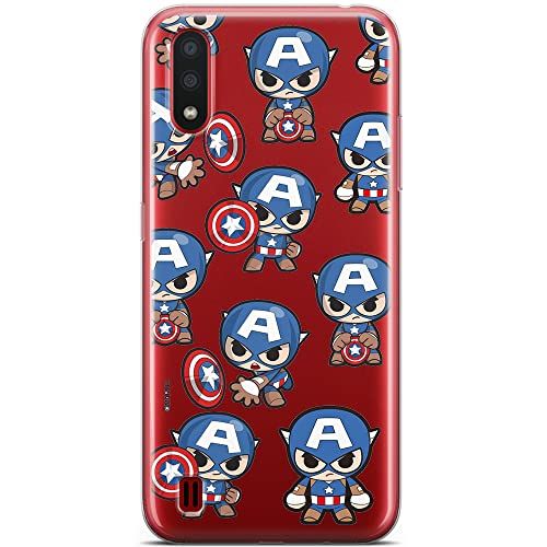 ERT GROUP mobiele telefoonhoesje voor Samsung A01 - Captain America 029 - Marvel