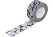 Masking Tape Washi krassen grijs violet 24mm.x15m