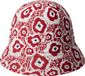 Kangol Bob Retro Flower Casual Rood L Unisex Polyester Gebloemd Bucket Hat