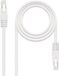 NANOCABLE CAT 5e UTP Cable 10.20.0101-W White 1 m